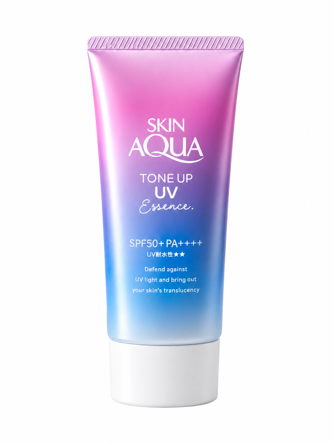 Tone Up UV Essence Sunscreen SPF50+ PA++++ – Brightening Lavender (80g)