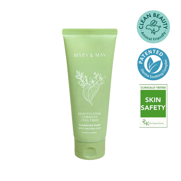 Houttuynia Cordata + Tea Tree Cleansing Foam