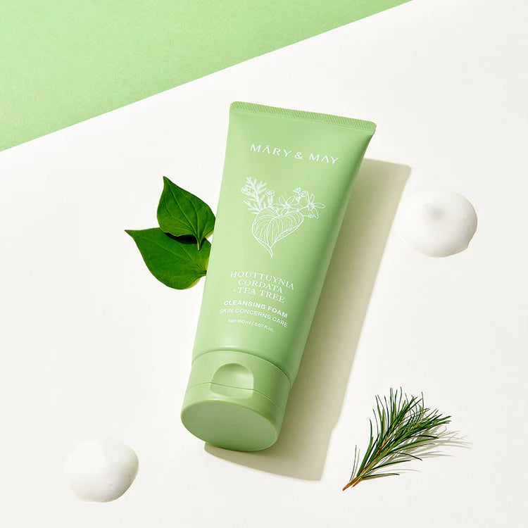 Houttuynia Cordata + Tea Tree Cleansing Foam