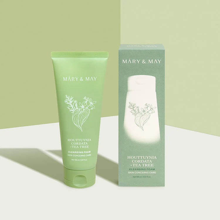 Houttuynia Cordata + Tea Tree Cleansing Foam