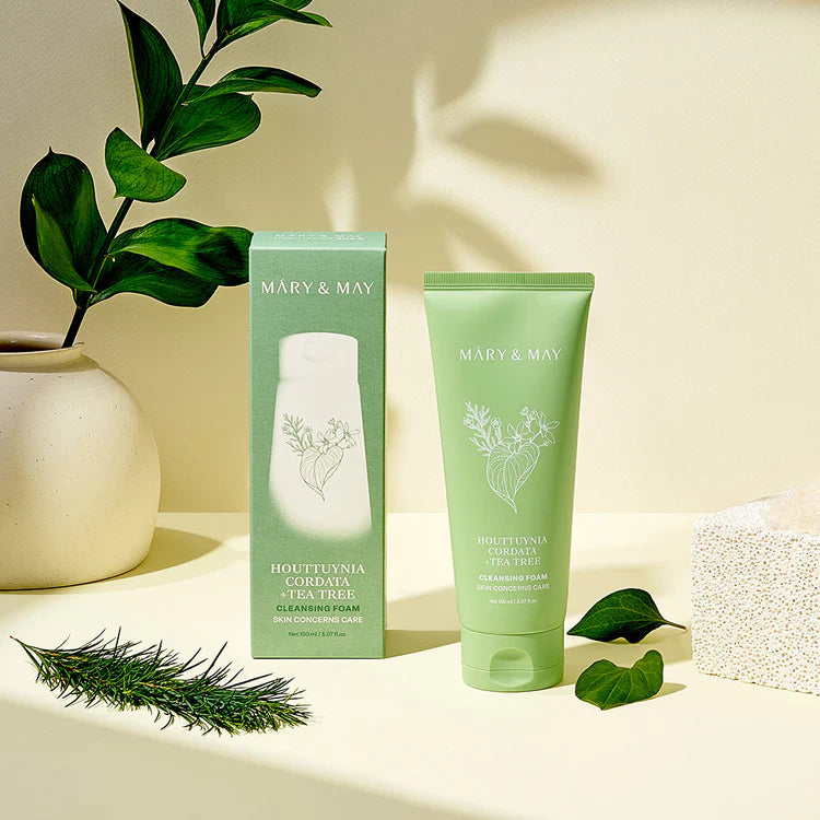 Houttuynia Cordata + Tea Tree Cleansing Foam