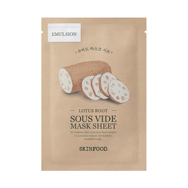 Sous Vide Mask Sheet: Lotus Root