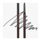 ETUDE Drawing Eye Brow #4 Dark Gray pencil with smooth application and precise hair-like strokes.