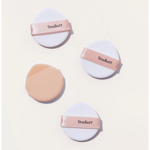 Studio17 Brush-Fit Puff 5-piece set with innovative design and patented puff technology.