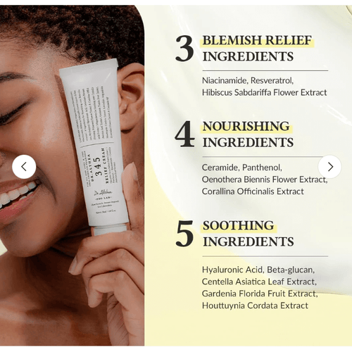 345 Relief Cream with niacinamideand panthenol