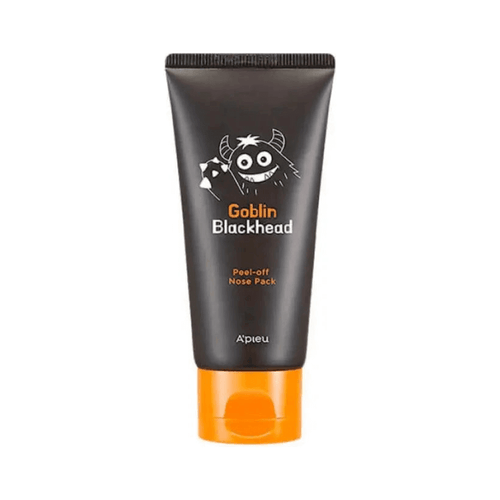 A'PIEU - Goblin Blackhead Peel-Off Nose Pack tube for effective blackhead removal and clear skin.