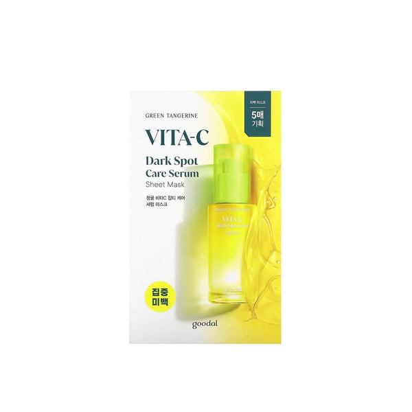 Green Tangerine Vita-C Dark Spot Care Serum Sheet Mask 28g