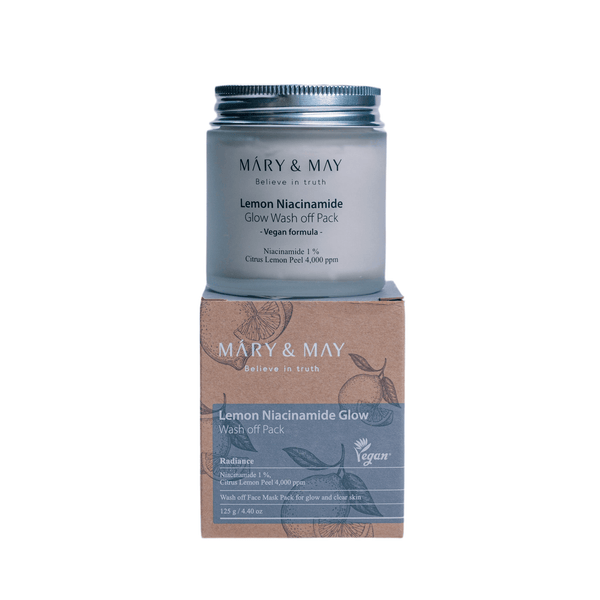 Lemon Niacinamide Glow Wash Off Pack 125g