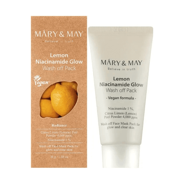 Lemon Niacinamide Glow Wash Off Pack 30g