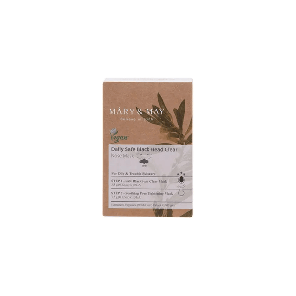 Daily Safe Black Head Clear Nose Pack Set
