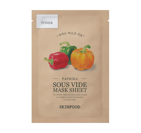 Sous Vide Mask Sheet – Paprika