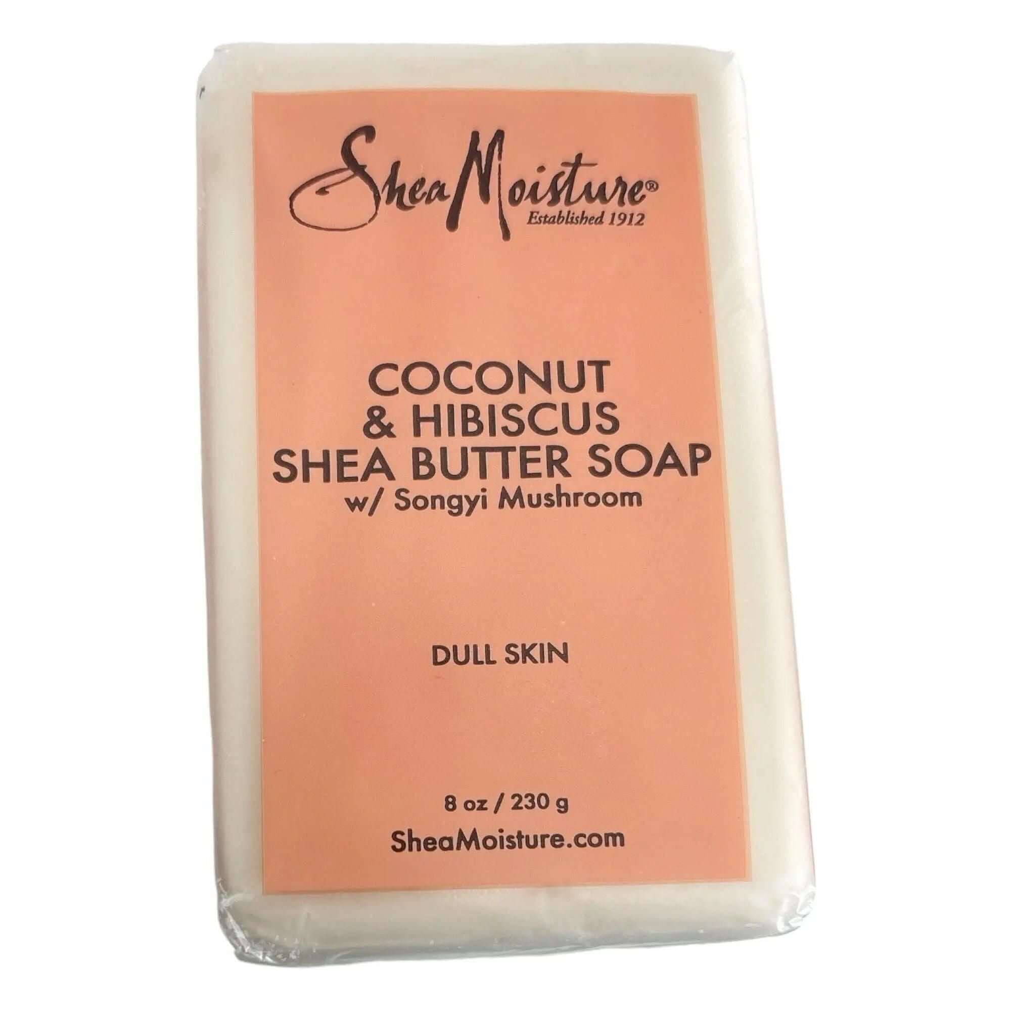 SHEA MOISTURE Coconut & Hibiscus Shea Butter Soap 227g - Wild Life Millions