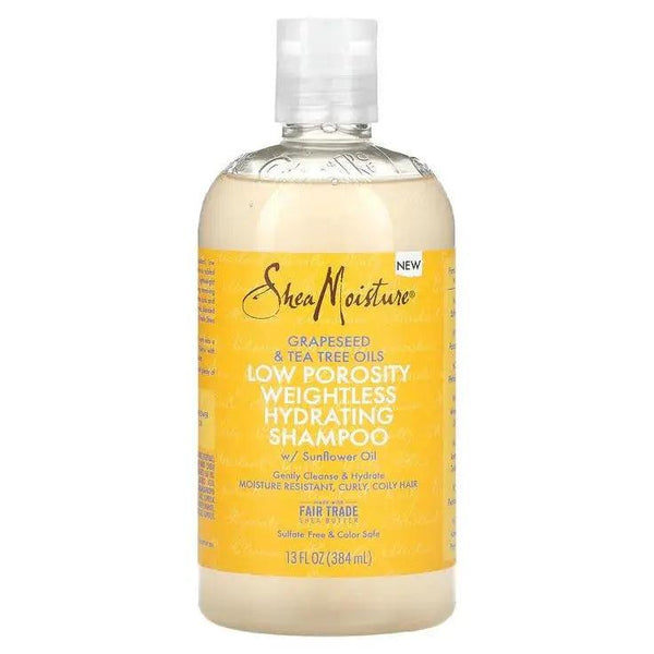 SHEA MOISTURE Shampoo für Haare mit geringer Porosität 384 ml